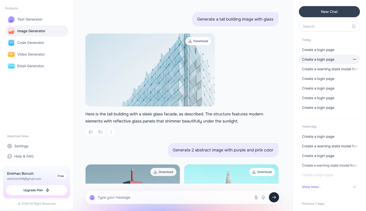 AI marketing assistant preview